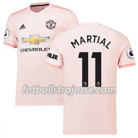Manchester United Matchtröjor Anthony Martial 11 Borta Fotbollströja 2018-2019 Manchester United Matchtröjor Anthony Martial 11 Borta Fotbollströja 2018-2019